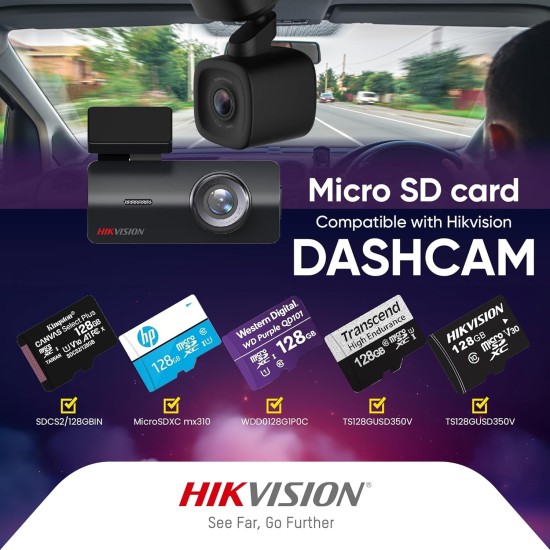 hikvision car dash camera